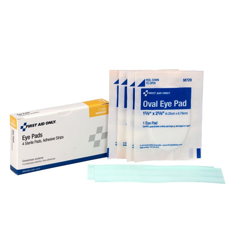 STERILE EYE PADS & STRIPS 4 EA/BX - Bandages